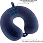 Premium U-Shaped Travel Neck Pillow – Soft Memory Foam Comfort (Multiple Colours)