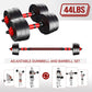 Pro-Sportz 20kg Adjustable Dumbbell and Barbell Set with Connecting Rod