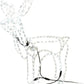 Moving Head Reindeer Christmas Multicolour/Cool White