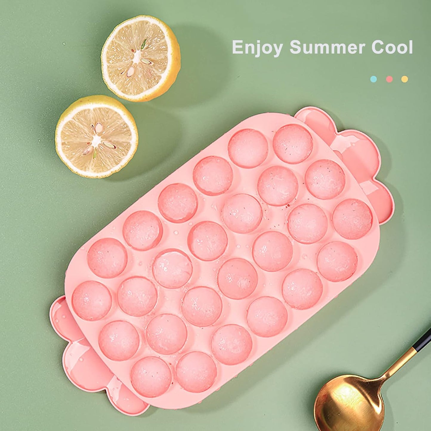 Ice Ball Maker Tray – Round Ice Sphere Mold