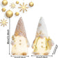 Christmas Gnome with LED Lights, 30 cm Plush Swedish Tomte Elf Doll, Battery-Operated Holiday Decoration