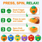 Press-to-Spin Fidget Ball: Desk Fidget Toy With Light