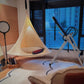 MHome Flying Saucer Hammock Swing Chair | Indoor & Outdoor Hanging Tent Chair