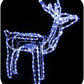 Moving Head Reindeer Christmas Multicolour/Cool White