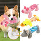 Cute Pet Dog Chew Toy  Squeaky Soft Plush Play Sound Puppy Teeth Toys