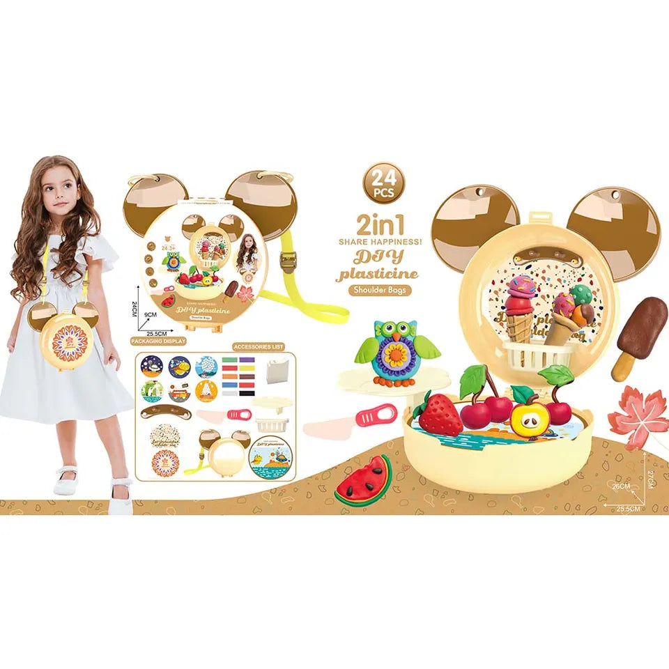 DIY Plasticine Dough Set 24pc