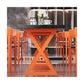MFurn Monda 4 - Person Solid Industrial Wood Top Double Pedestal Dining Set-Various Colours Available. Only Available On Pre-Order