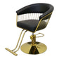 Styling Salon Chair With Footrest Black/Gold or Grey