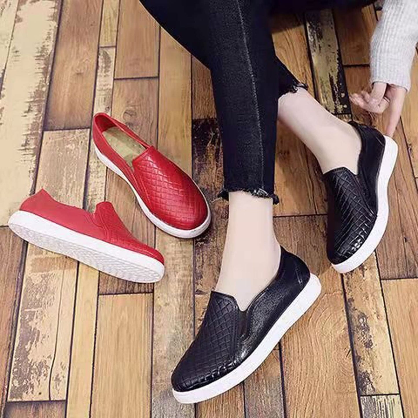 Ladies Casual Sneakers-Various Colours