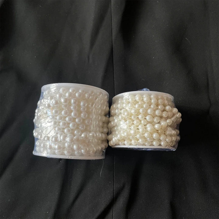Pearl Decorative  Chain Simulation
