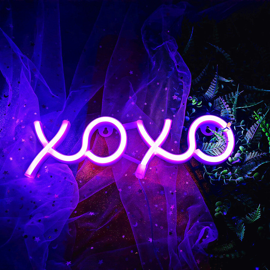 XOXO LED Neon Sign