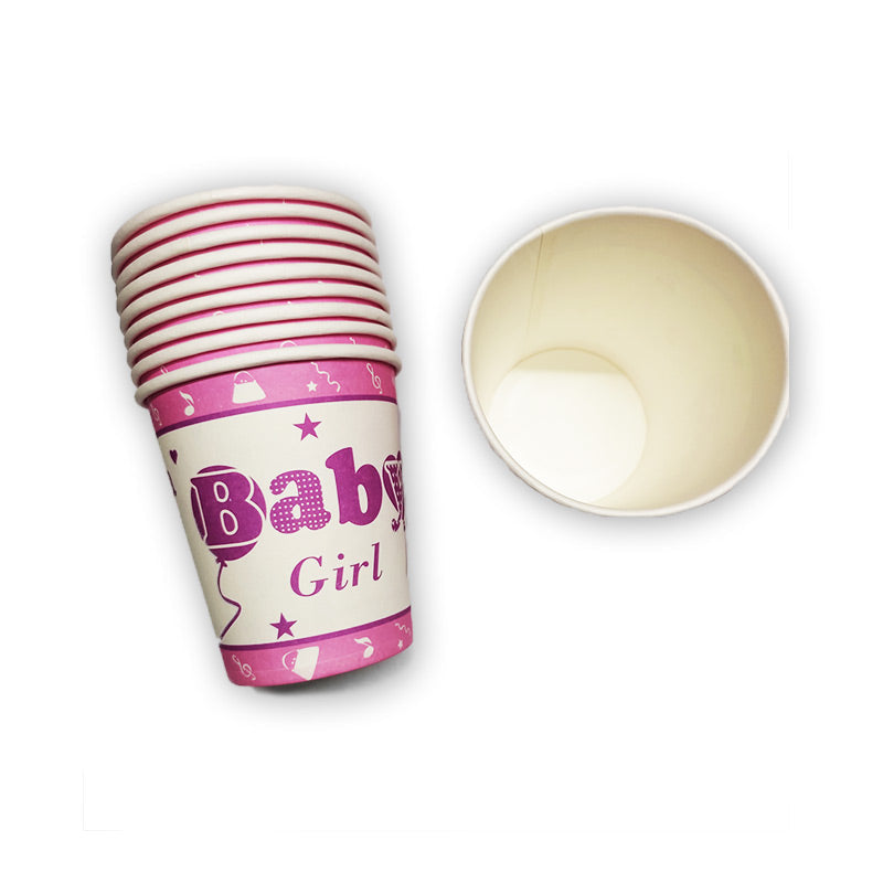 Gender Reveal Party Paper Cups – 10 Pcs Pack