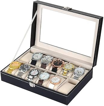 12 Grid Watch Storage Box