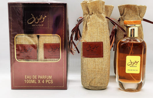 GENERIC  Mousuf Eau De Parfum(Unisex)by Ard Al Zaafaran x 4pc - 100ml