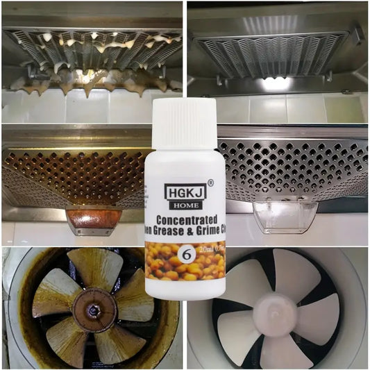 HOME-6 Cleaning Concentrate Oily Removes Stubborn Grease Detergent Strong Degreasing And Decontamination Kitchen Degreaser 50ml