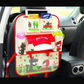 Kids Cartoon Themed Premium Car Seat Back Organizer Travel Accessories Seat Storage Bag Back Seat