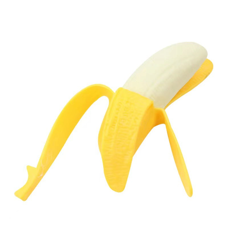 Banana Squeeze Toy, Soft Stretchy Squishy Fruit Fidget