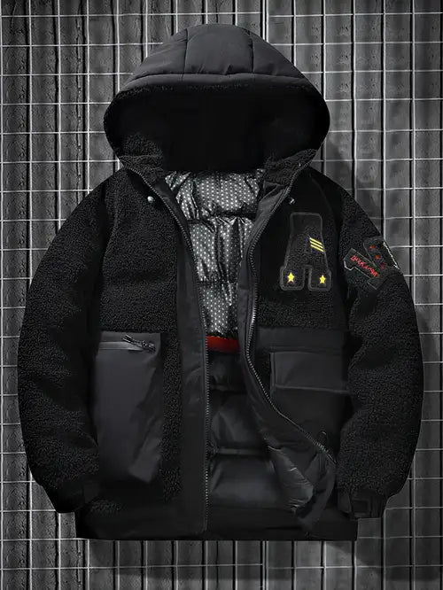 Men’s Fleece Lined Hooded Jackets-Various Colours