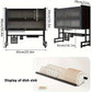 MHome 2-Tier Carbon Steel Over-Sink Kitchen Organizer