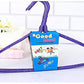 Steel Metal Tubular Kids Hangers Hanger With Plastic Coating In Assorted Colours 10pc Pack