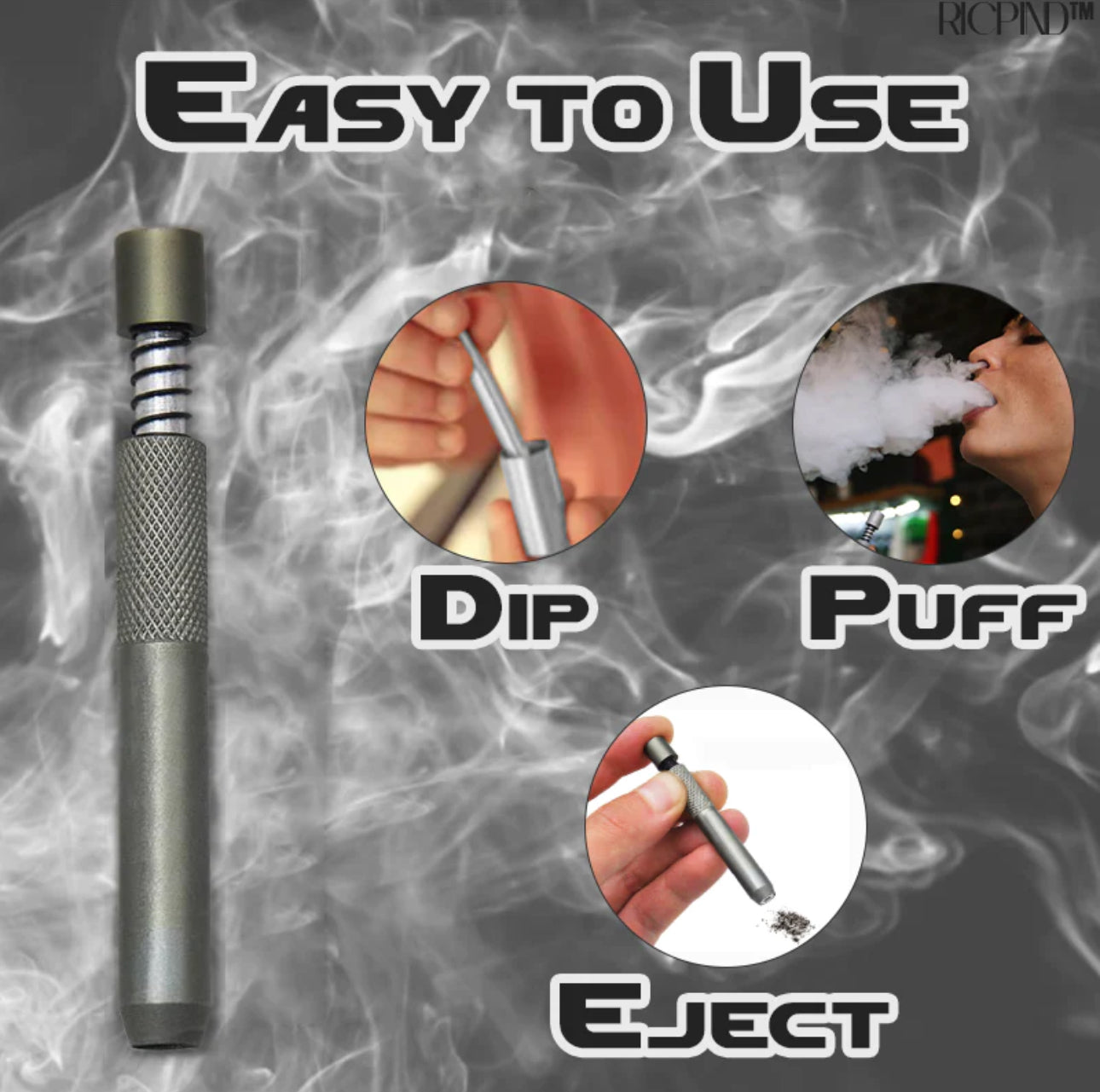 Smoking Metal Pipe