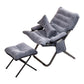 MFurn Recliner Chair With Ottoman Folding Lounge Adjustable Lazy Chair