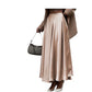 Ladies High Waisted Maxi Skirt-Various Colours