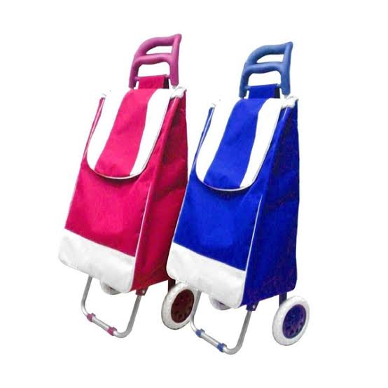 MHome Lightweight Foldable Grocery & Utility Shopping Trolley-Various Colours