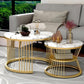 MFurn Modern Nesting Table Marble Coffee Table Set