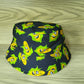 Bucket Hat- Africa Map / Black Logo