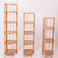 MHome Bamboo Bathroom Stand & Bamboo Wall Shelves