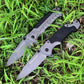 Folding Knife G10 Handle All Steel Portable Outdoor Pocket Knife