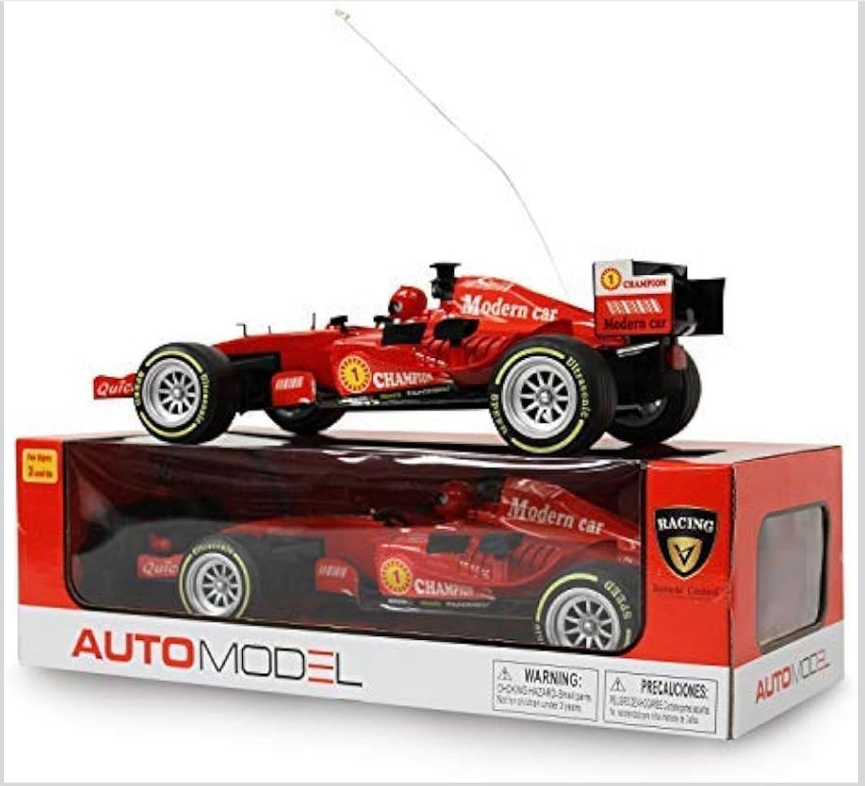 Champion Ultrasonic Speed Model 27mhz Modern Car, Remote Control Racing Car with Fast Acceleration Forward Reverse Gearbox