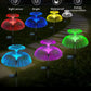 MHome Solar Garden Jellyfish Light 4-Pack – 7-Color Changing Outdoor Lights