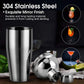 Stainless Steel Cocktail Shaker Set 11 Pieces Bartender Tools Kit-550ml