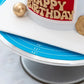Cake Decorating Turntable, Revolving Cake Stand, 30cm Baking Pad Round Silicone Cake Knead Dough Mat Noodle Cooking Kitchen Tool for Baking Decorating Cake-Various Colours