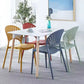 MFurn Nordic Plastic Chair Dining, Home Or Cafe - Various Colours