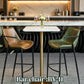 MFurn Mid Century Industrial Bar Stool with Footrest & Armrest Various Colours 2pc Set