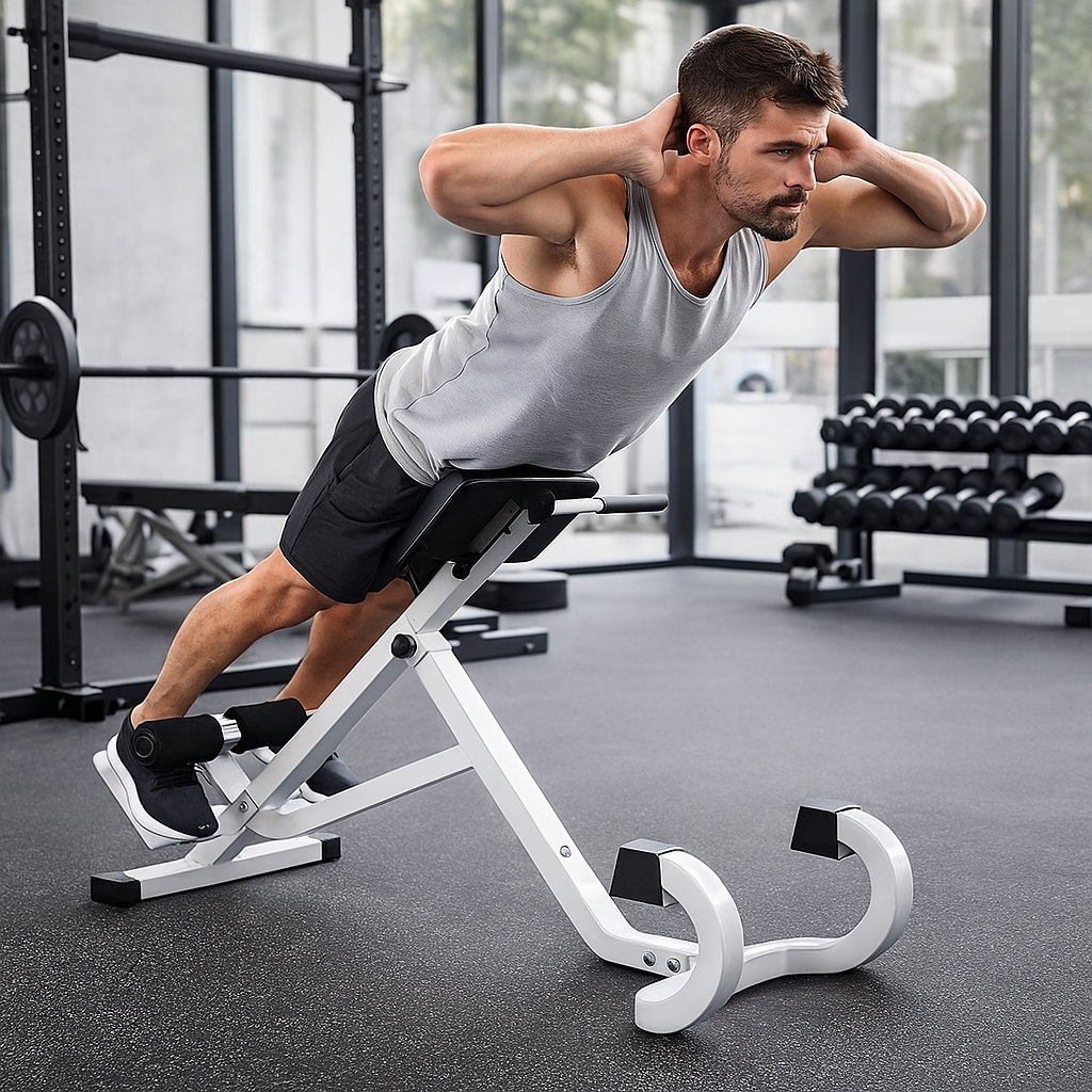 MSportz Adjustable Roman Chair / Hyperextension Bench