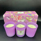 Scented Candles 3pc In Gift Box