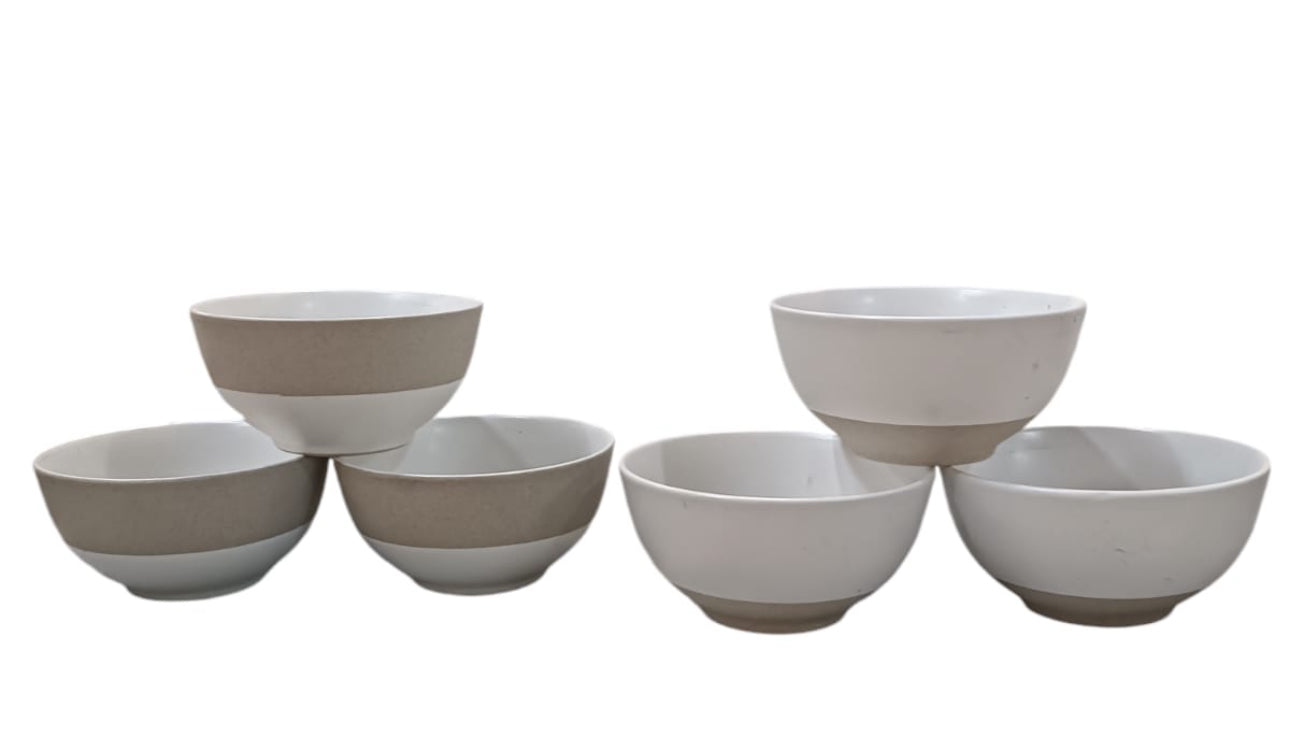 Ceramic Bowl Set 6pc