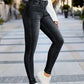 Ladies Sexy High Waist Skinny Jeans
