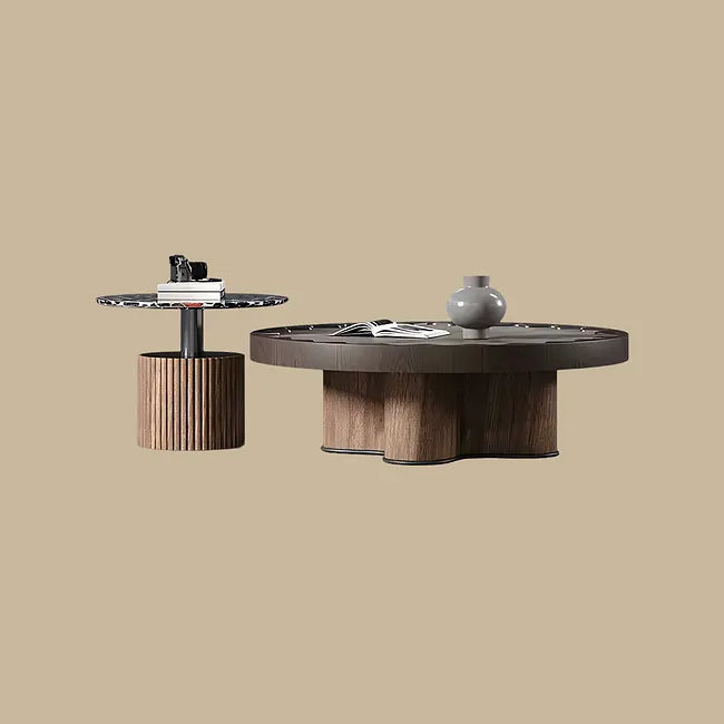 MFURN Simpson Mid-century Creative Coffee Table Set 2pc