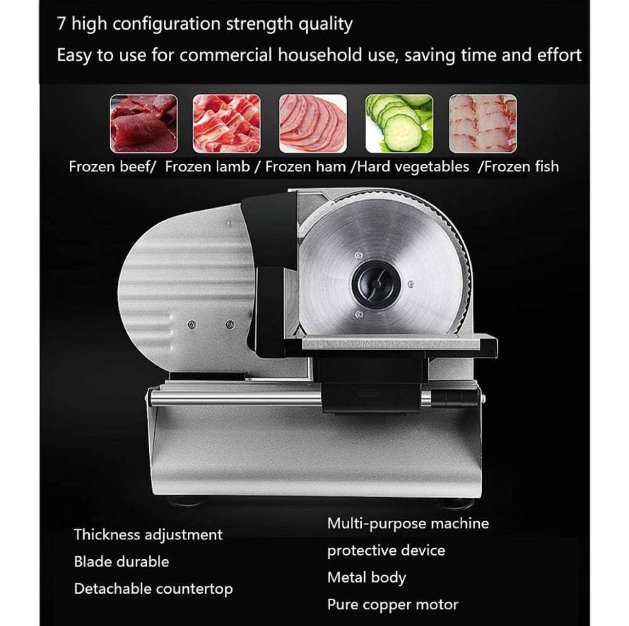 SOKANY Modern Food Slicer