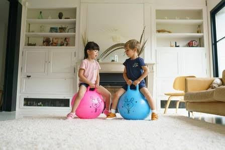Mkids Sit & Bounce Rubber Hop Ball – Various Colours