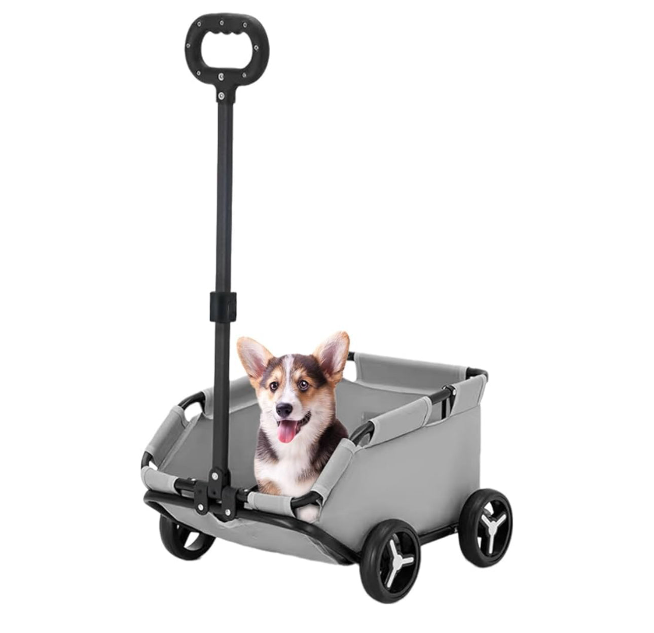 Pet Travel Stroller Dog Cat, Dog Pram Ultra Light for Travelling Shopping Walking Playing.