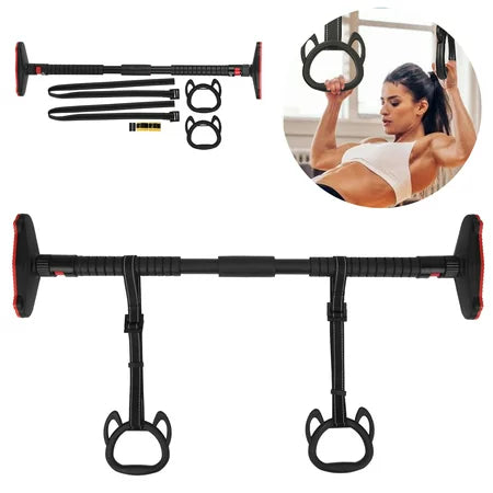 Pull‑up Hanging Kit, Swing Bar and Rings