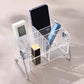 Acrylic Remote Control Holder Organiser Multi Functional for Dorm TV Remotes
