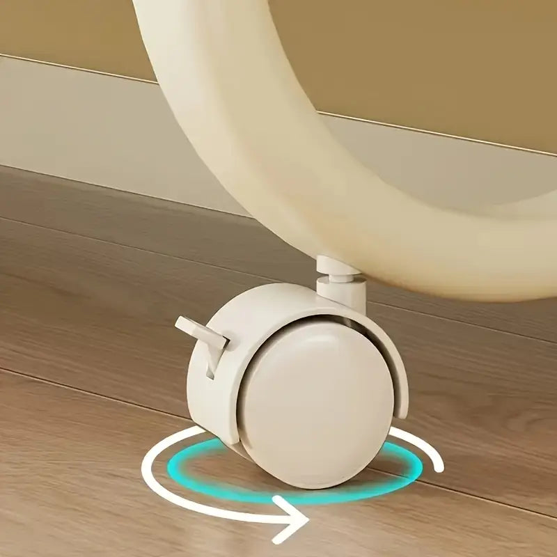 Mhome 3-Layer Shoe Rack with Circular Frame