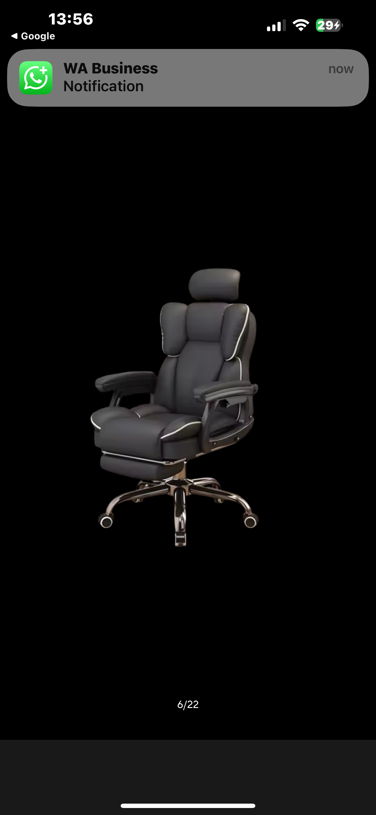 MFurn Lazy Rolling Gaming Chair Reclining Swivel Office Armchair